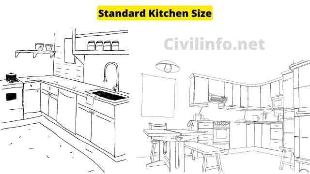 Standard Kitchen Size With Ideas Kitchen Platform Height | Standard ...