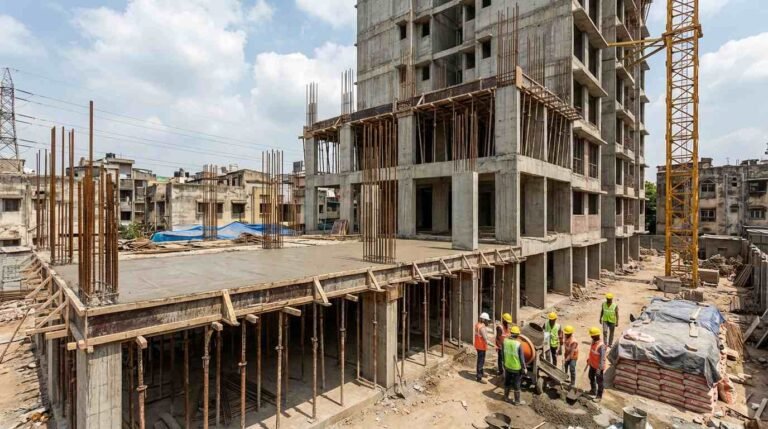 RCC Construction Cost Per Sq Ft